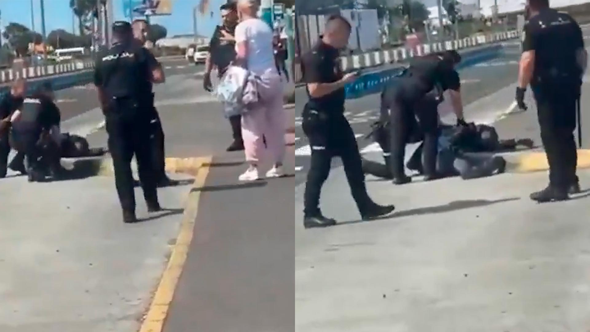 Hombre abatido en las inmediaciones del aeropuerto de Gran Canaria.
