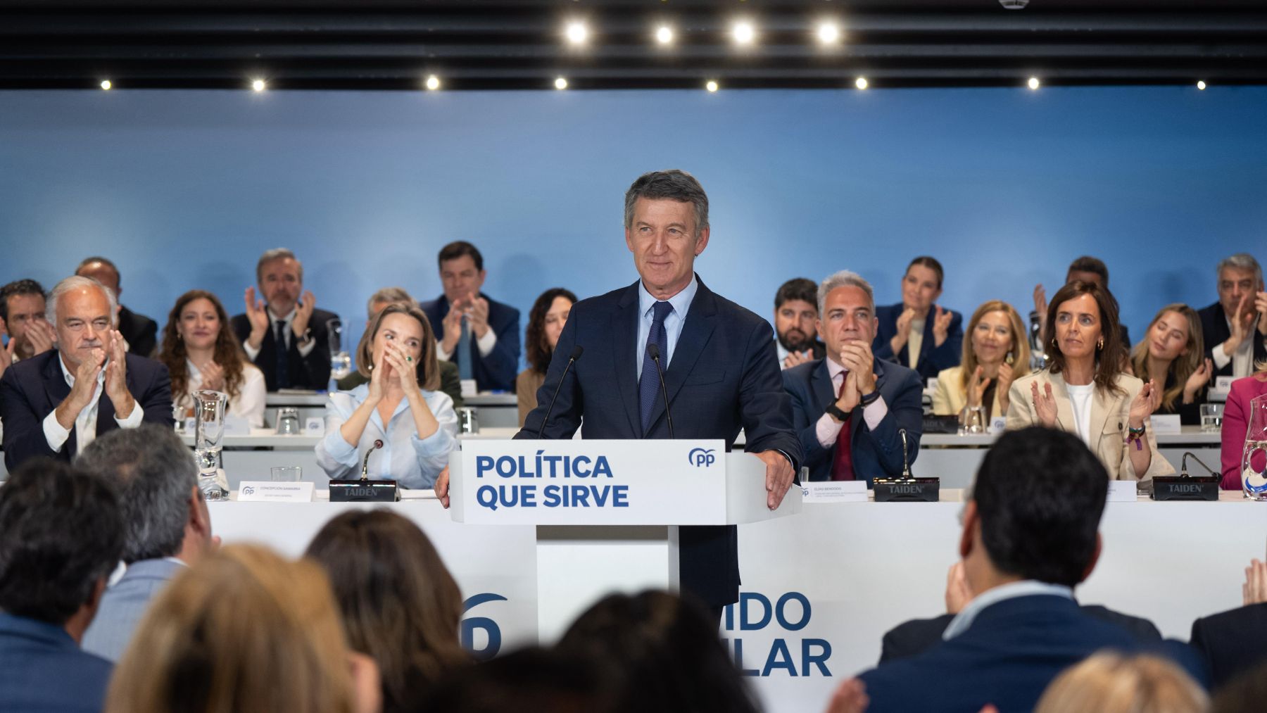 Alberto Núñez Feijóo, presidente del PP. (PP)