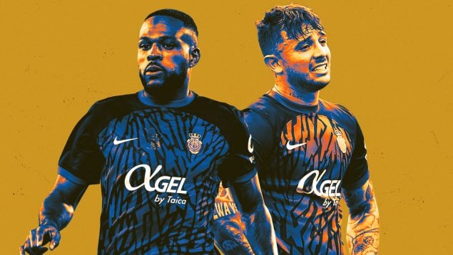 La afición del Mallorca señala directamente a Larin y Maffeo