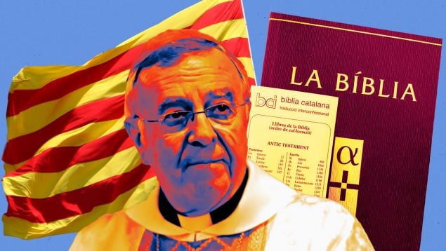 El obispo de Mallorca irrita a los padres al regalar en la Confirmación biblias solo en catalán