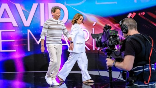 David de María y Toñi Moreno en Gente Maravillosa (RTVA).