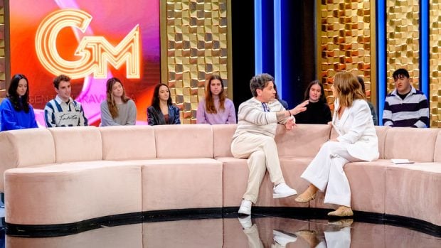 David de María y Toñi Moreno en Gente Maravillosa (RTVA).