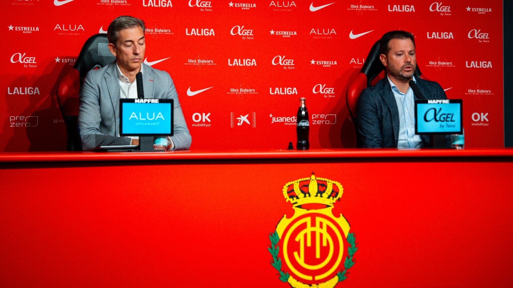 Alfonso Díaz y Pablo Ortells, en rueda de prensa.