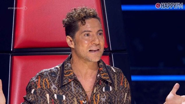 David Bisbal, coach de La Voz Kids (Atresmedia).