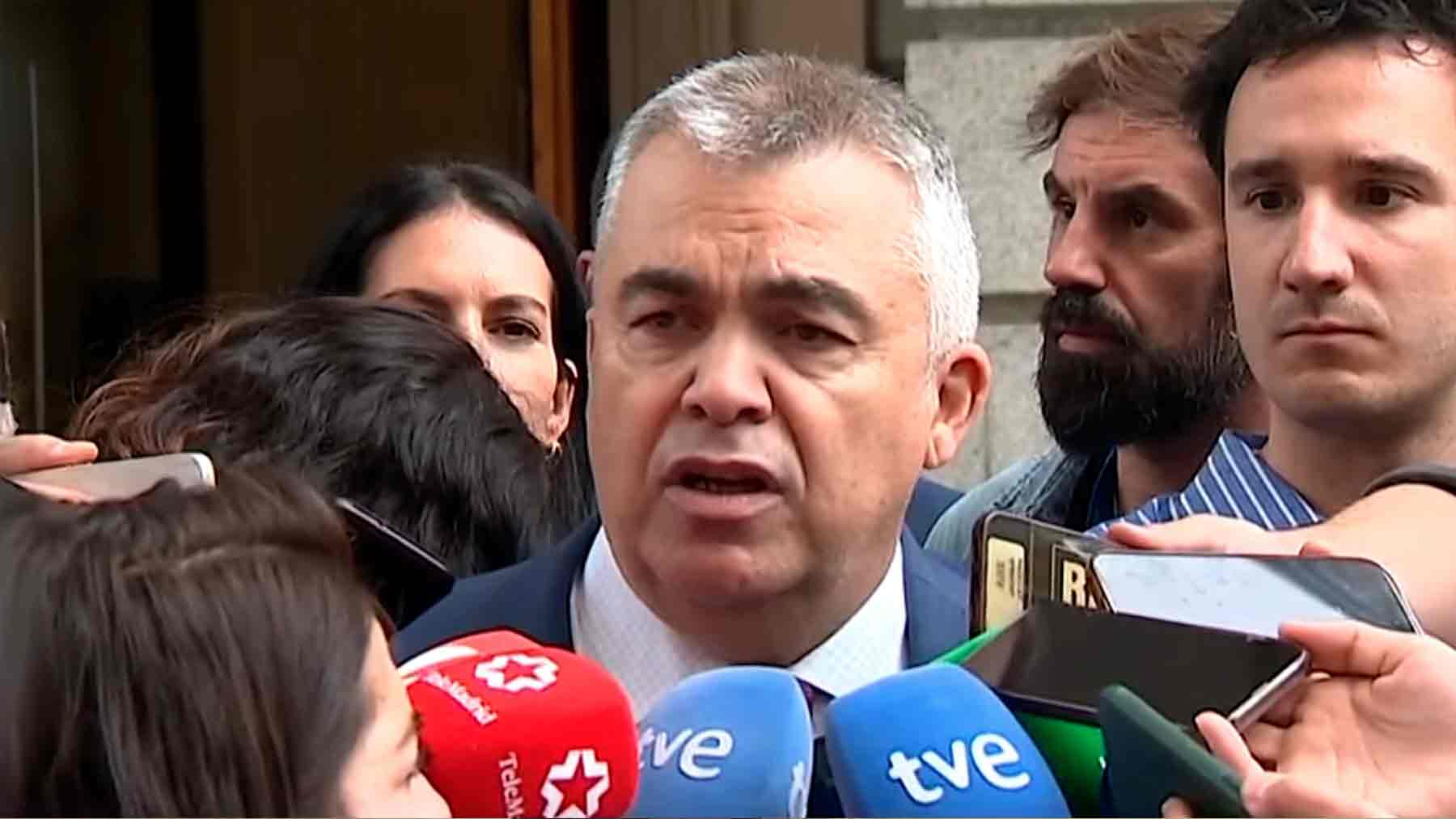 Santos Cerdán en el Congreso.