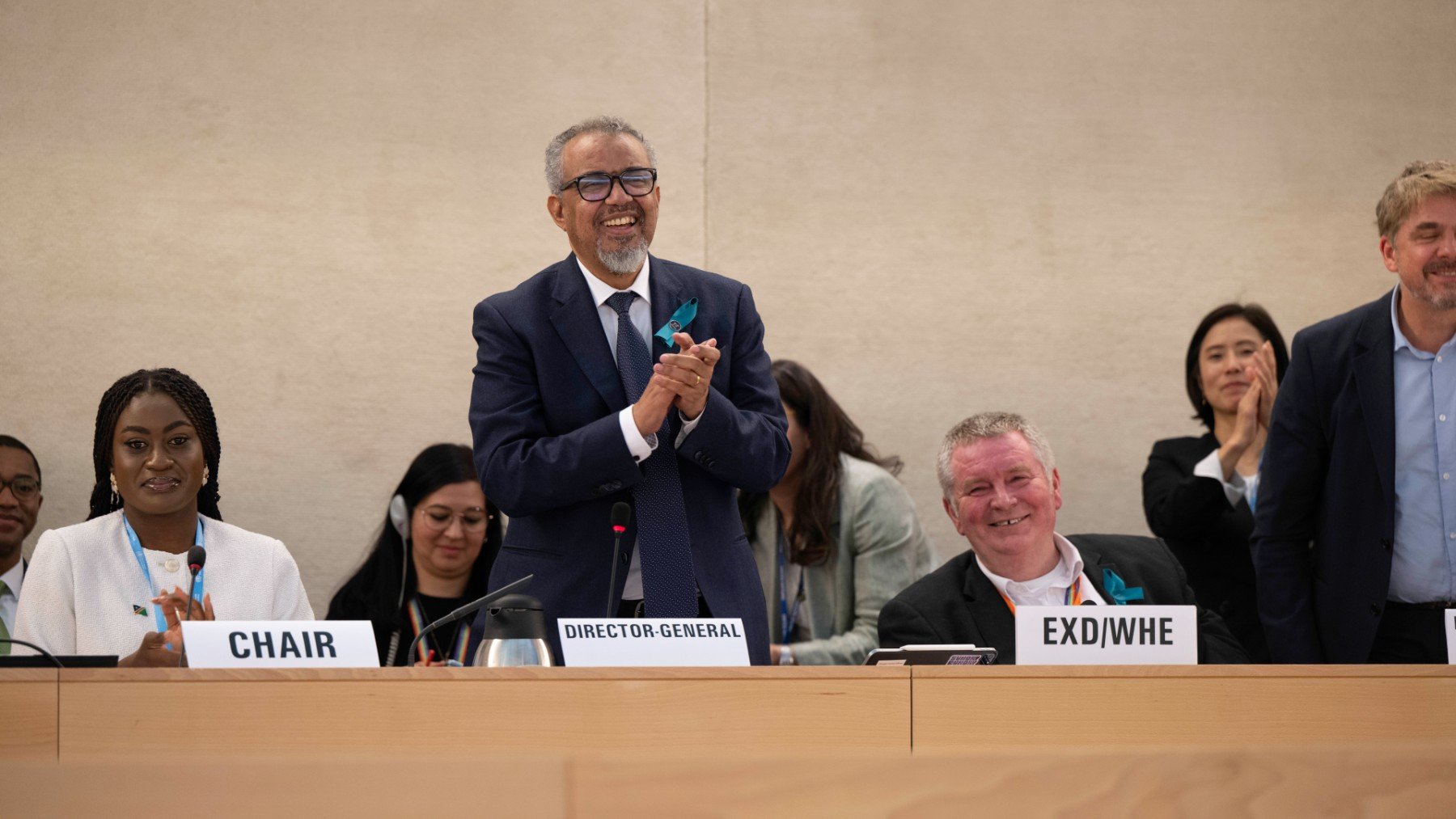 El director general de la OMS, Tedros Adhanom Ghebreyesus.
