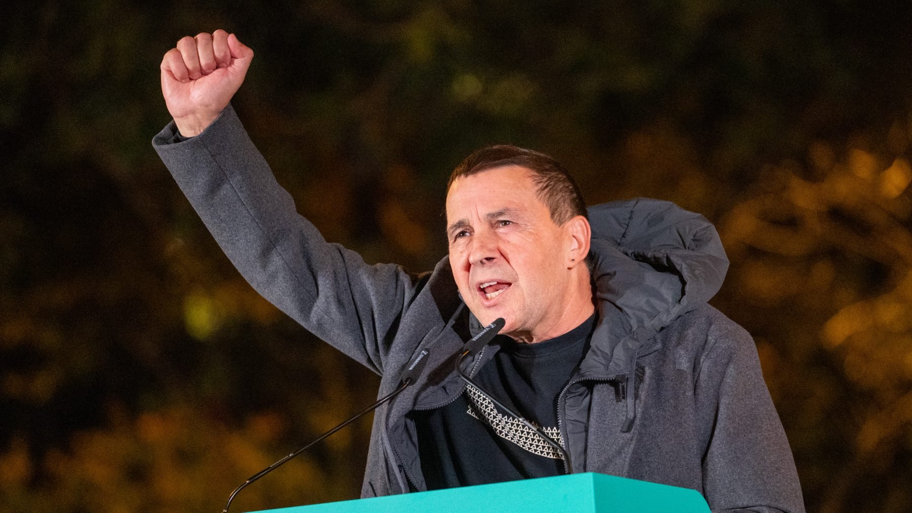 Arnaldo Otegi, en un acto. (EP)