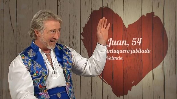 Juan, participante de 'First Dates'. (Mediaset)