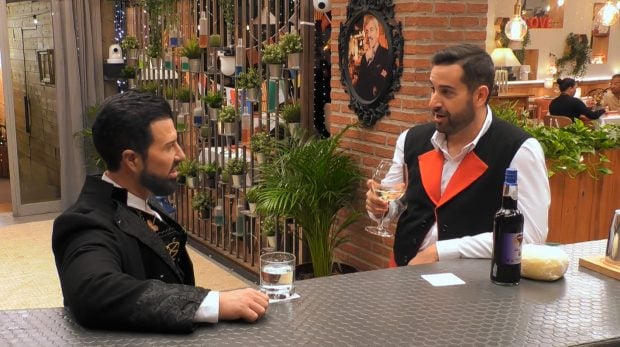 Pablo y Jony en First Dates. (Mediaset)