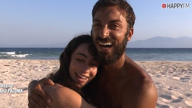 Ana López y Borja González en Supervivientes 2025. (Mediaset)