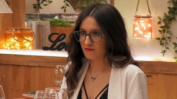 Andrea en First Dates. (Mediaset)