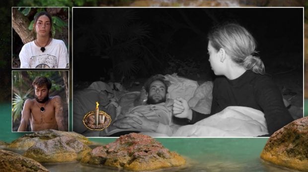 Anita Williams y Montoya discuten en Supervivientes 2025. (Mediaset)