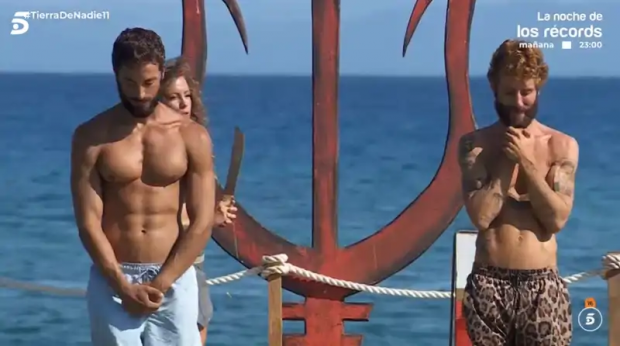 Borja y Pelayo se disputan su salvación. (Mediaset)