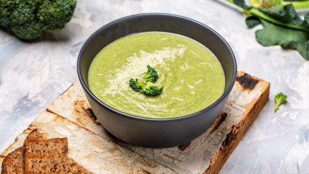 Crema de brócoli Thermomix