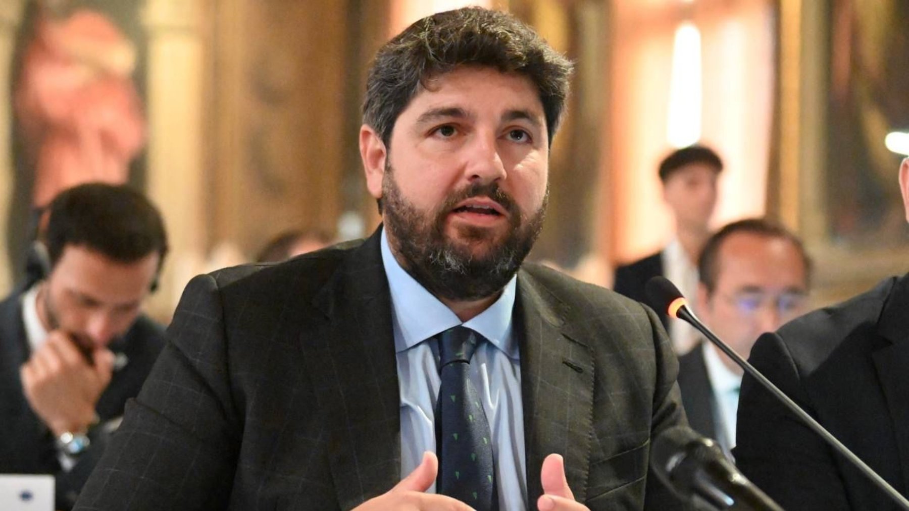 El presidente de la Región de Murcia, Fernando López Miras. (EP)