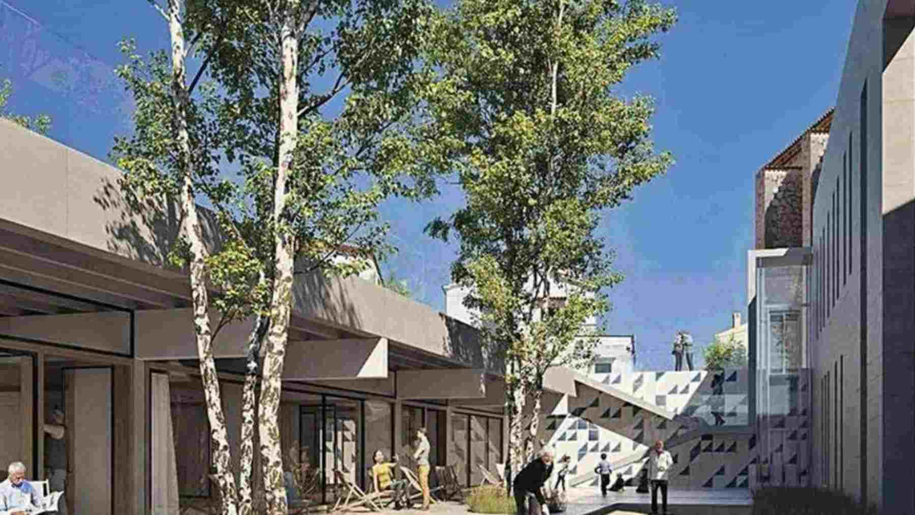 Imagen virtual del futuro casal de barrio de Génova en Palma.