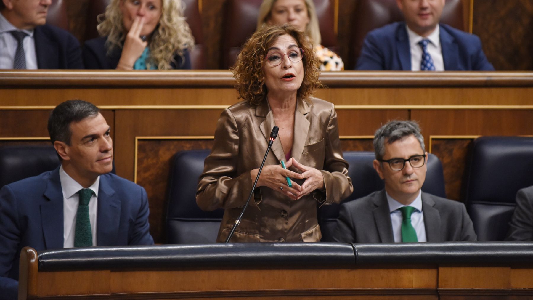 María Jesús Montero, ministra de Hacienda. (EP)