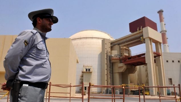 Una planta nuclear en Bushehr (Irán). (IIPA vía Getty)