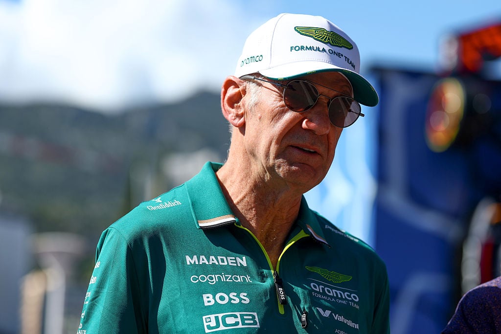 Adrian Newey a su llegada al Paddock del Gran Premio de F1 de Mónaco. (Getty)