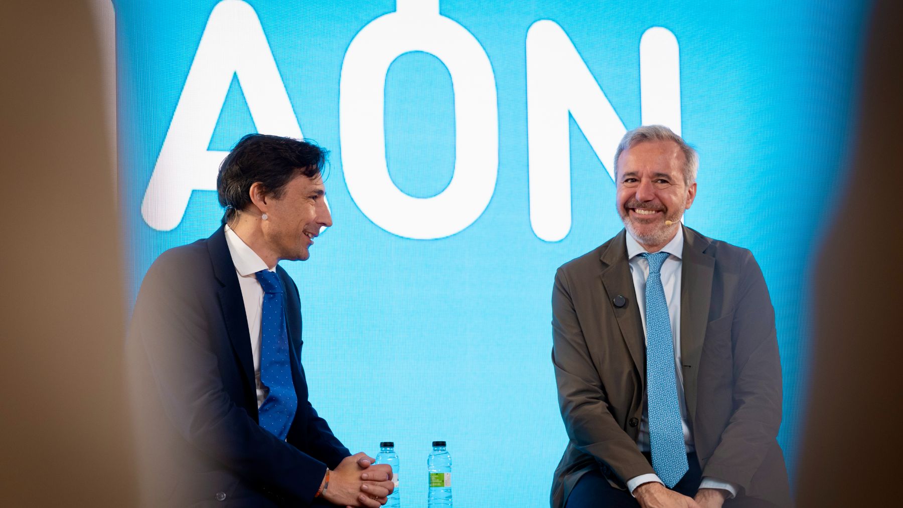 Paco Salcedo y Jorge Azcón.