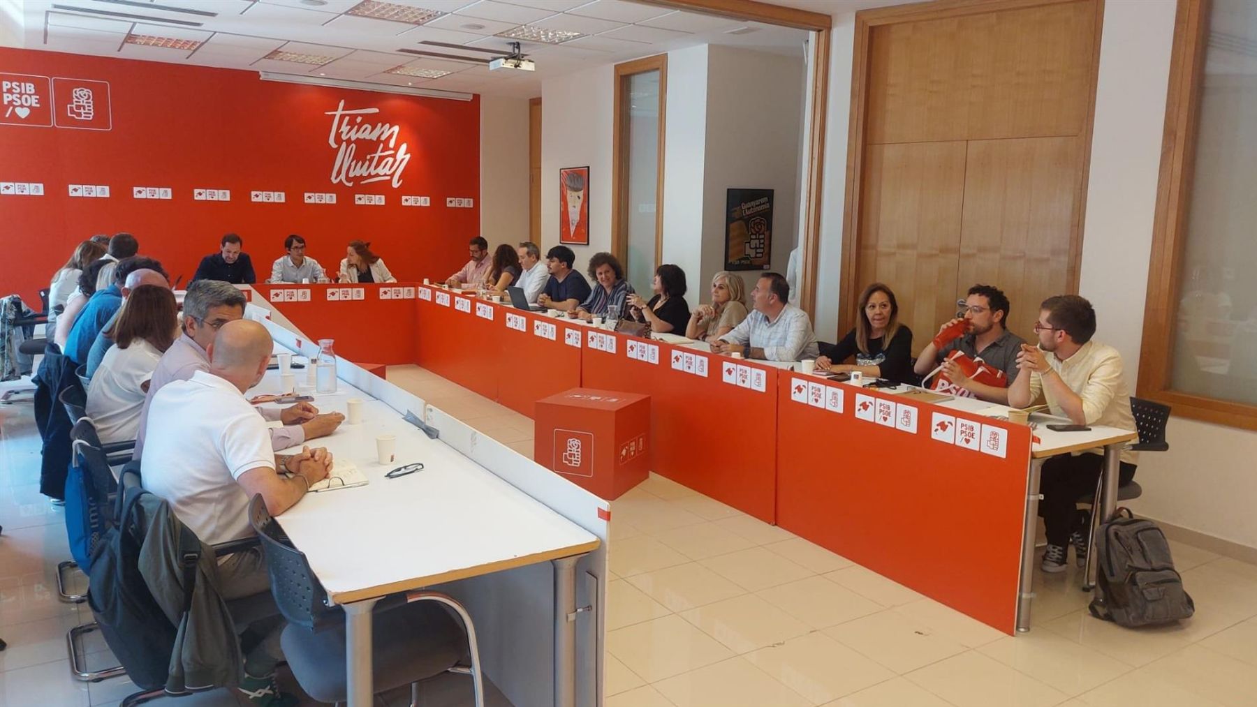 Comisión Ejecutiva del PSOE de Palma.