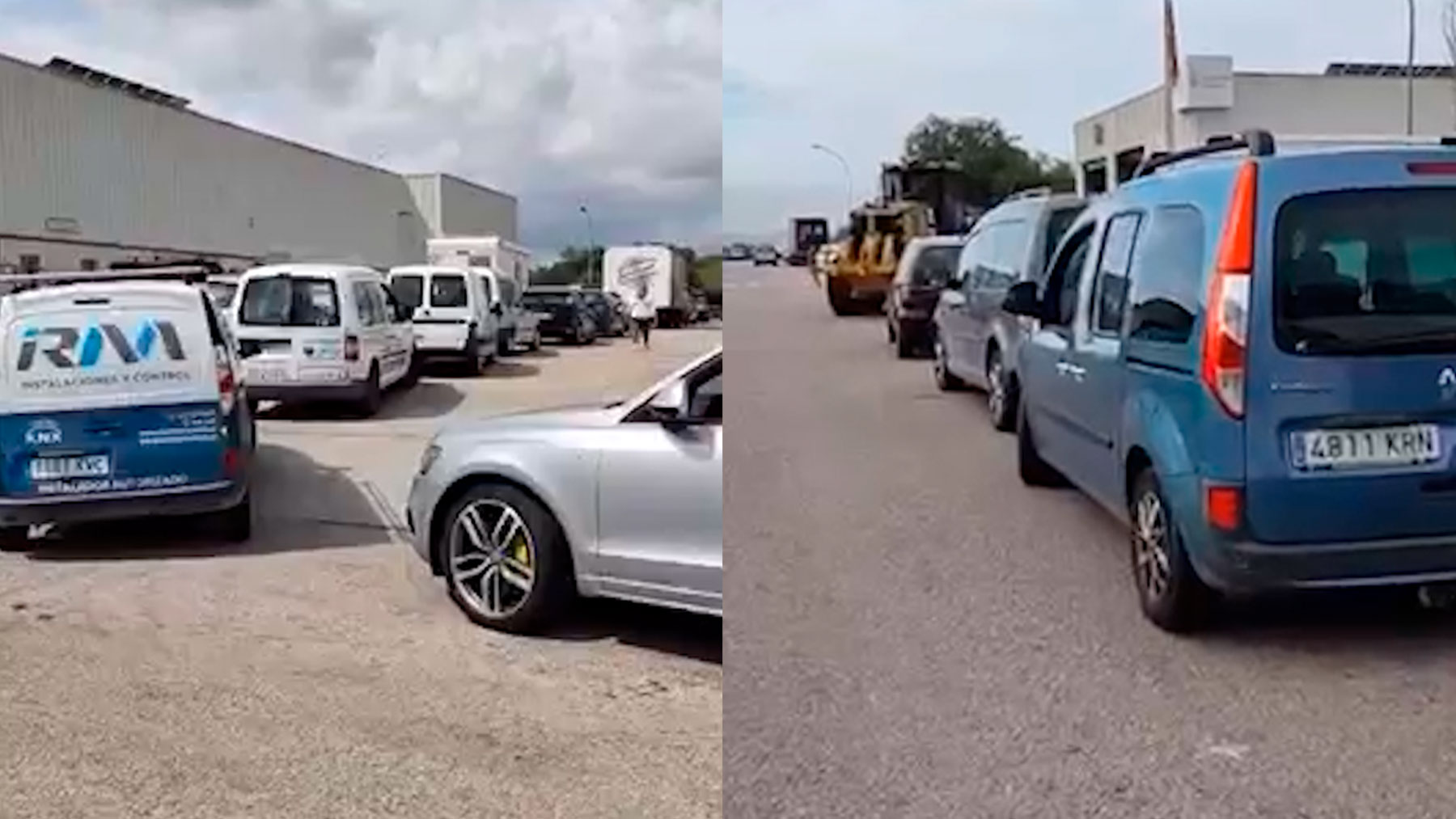 Largas colas en la ITV de Manacor.