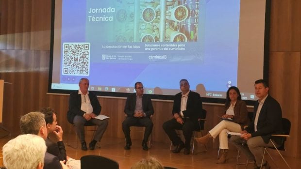 Jornada desalación de agua