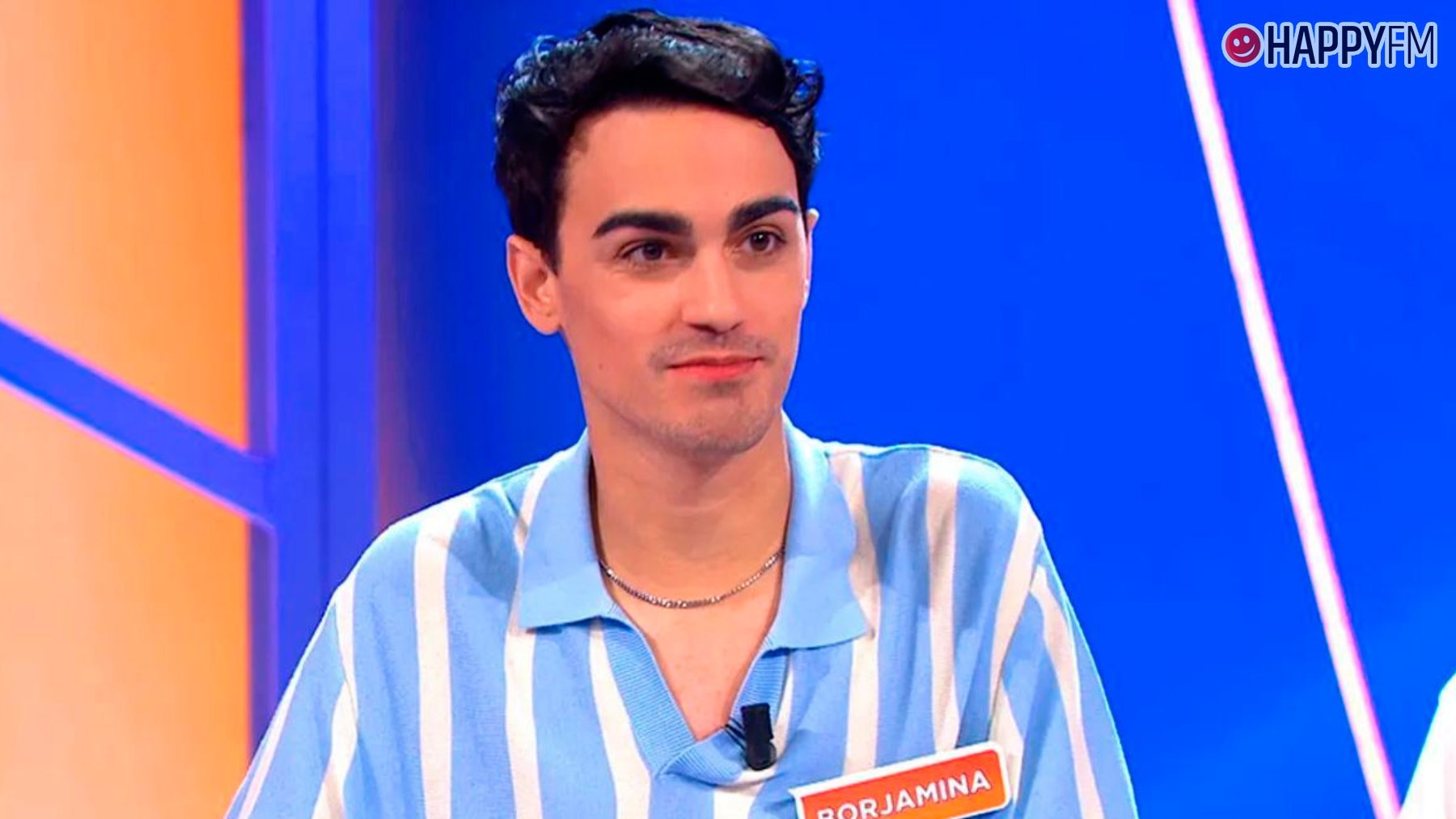 Borjamina, de los Mozos de Arousa, en Reacción en cadena. (Mediaset)