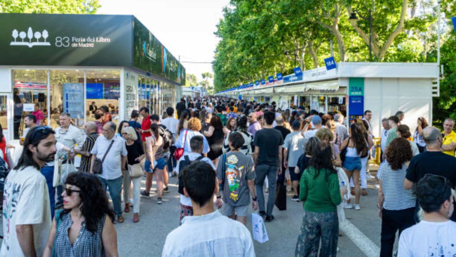 Feria del libro de Madrid en su edición del año pasado.