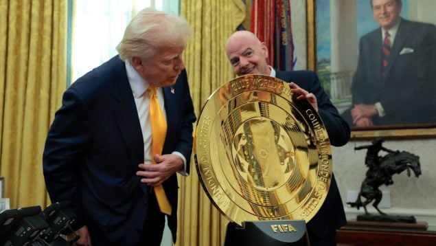 Donald Trump, Gianni Infantino, Mundial de Clubes