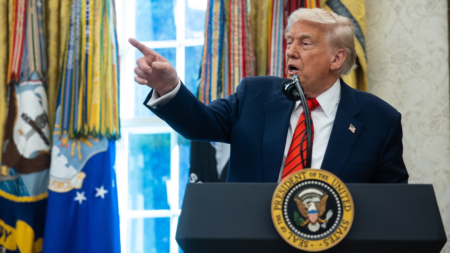 El presidente de los Estados Unidos, Donald Trump. (EP)