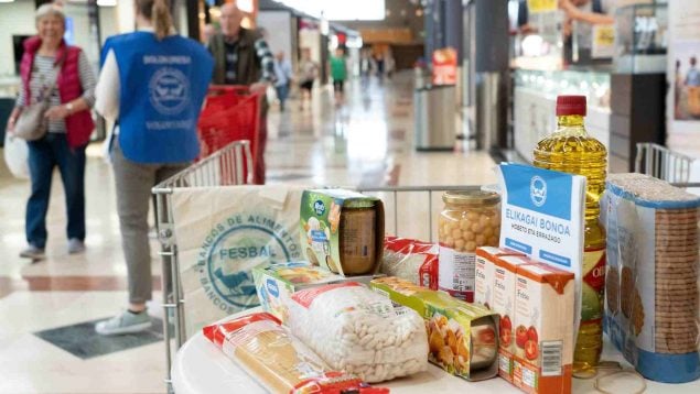 eroski campaña recogida alimentos