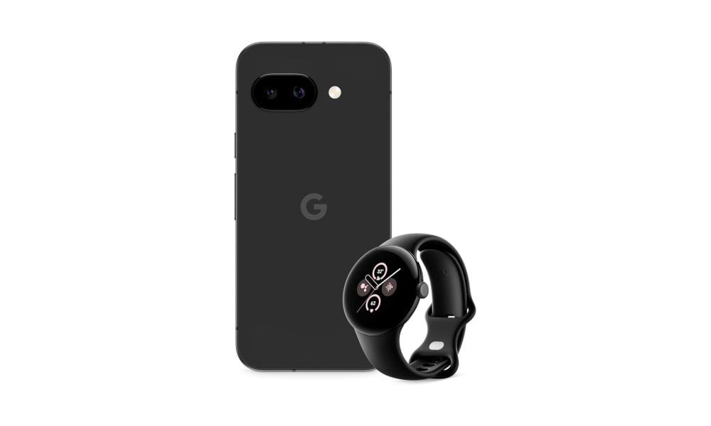 Google Pixel 9a + Pixel Watch 2