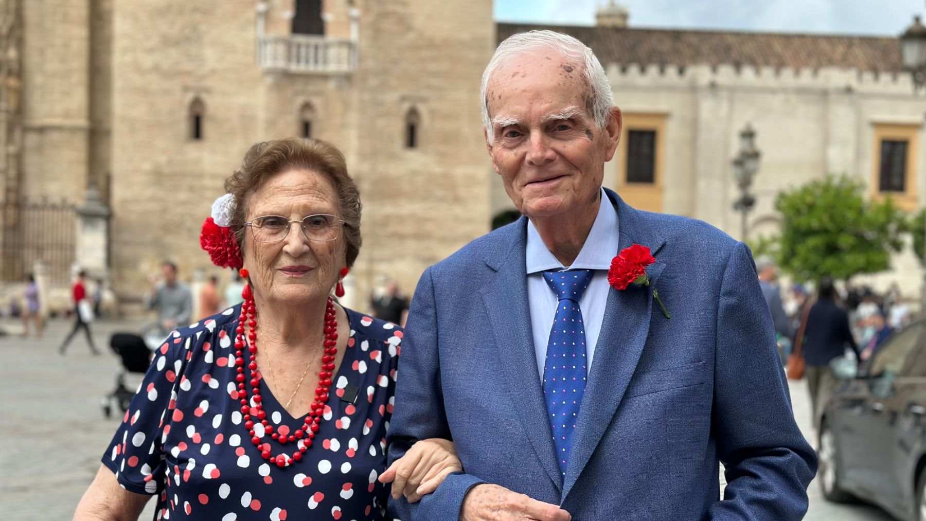 Rafaela, de 87 años y Enrique, de 86. (Civitatis)