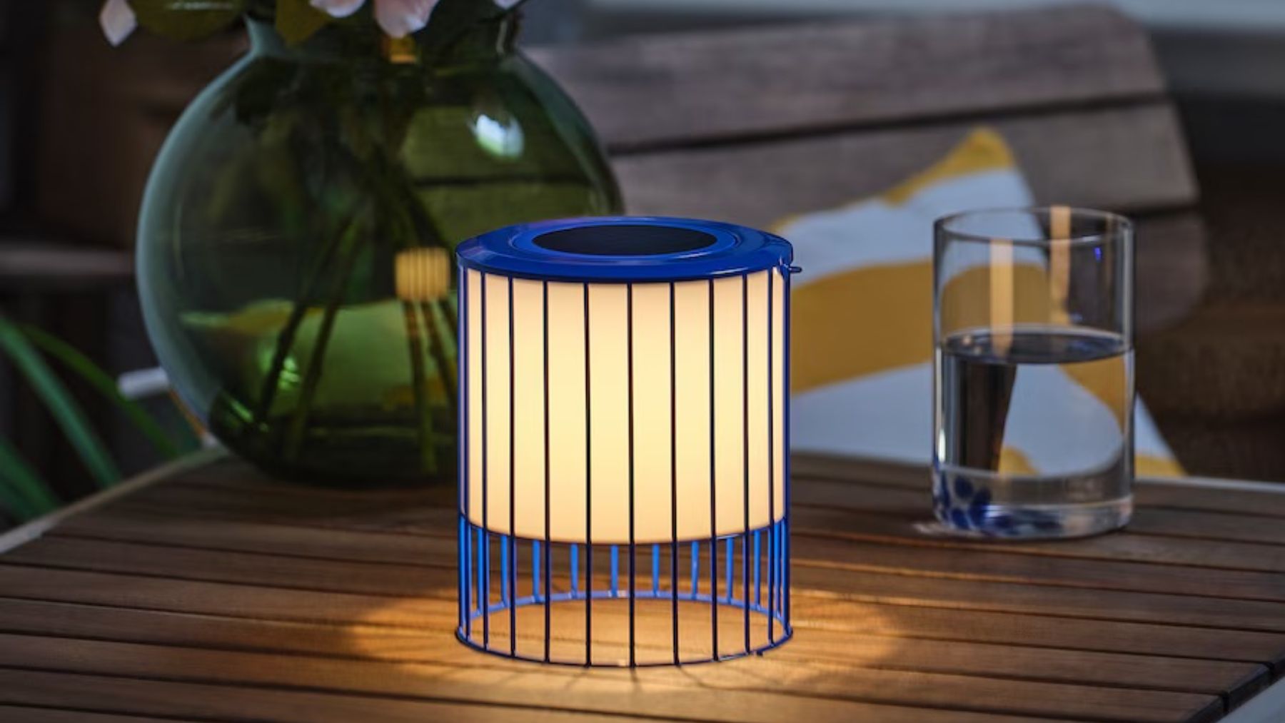 Lámpara SOLVINDEN de Ikea.