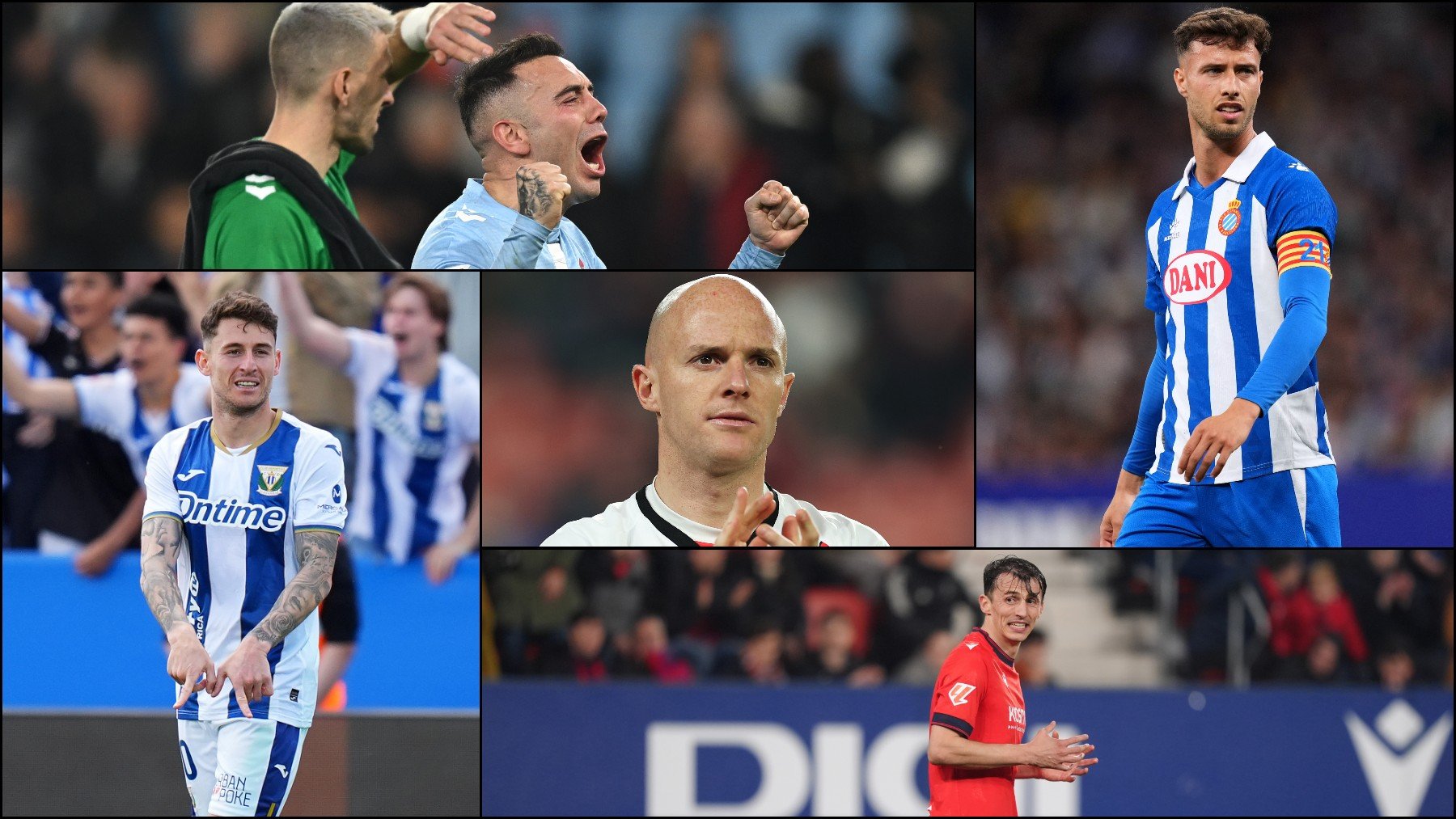 Los equipos de la Liga que se juegan algo este sábado. (Getty)