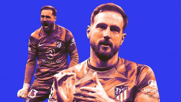Oblak, primer portero de la Liga en ganar seis veces el Trofeo Zamora