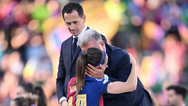 Laporta, Aitana Bonmatí, Alexia Putellas