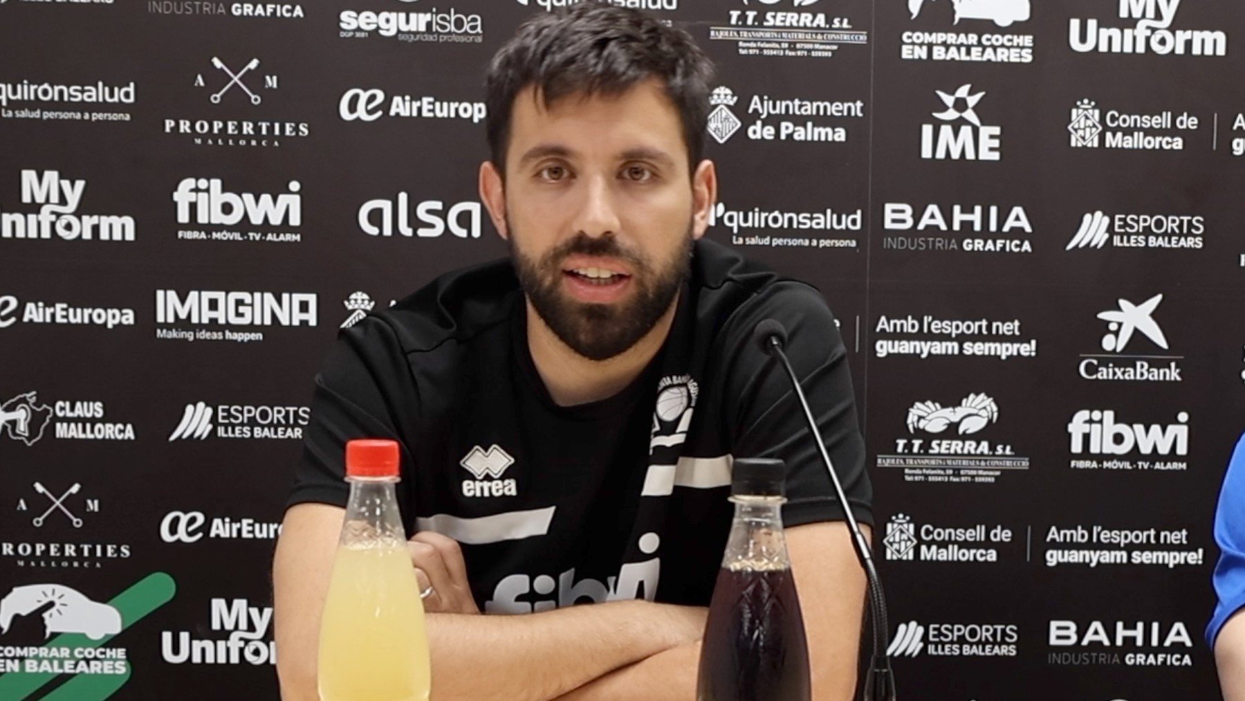 Pablo Cano, en la rueda de prensa.