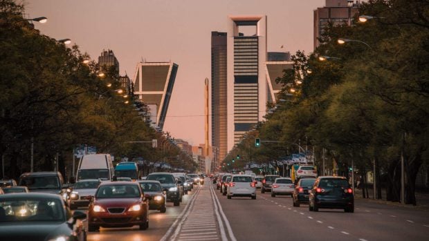 paseo castellana madrid