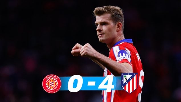 Sorloth le da al Atlético su última victoria de la Liga
