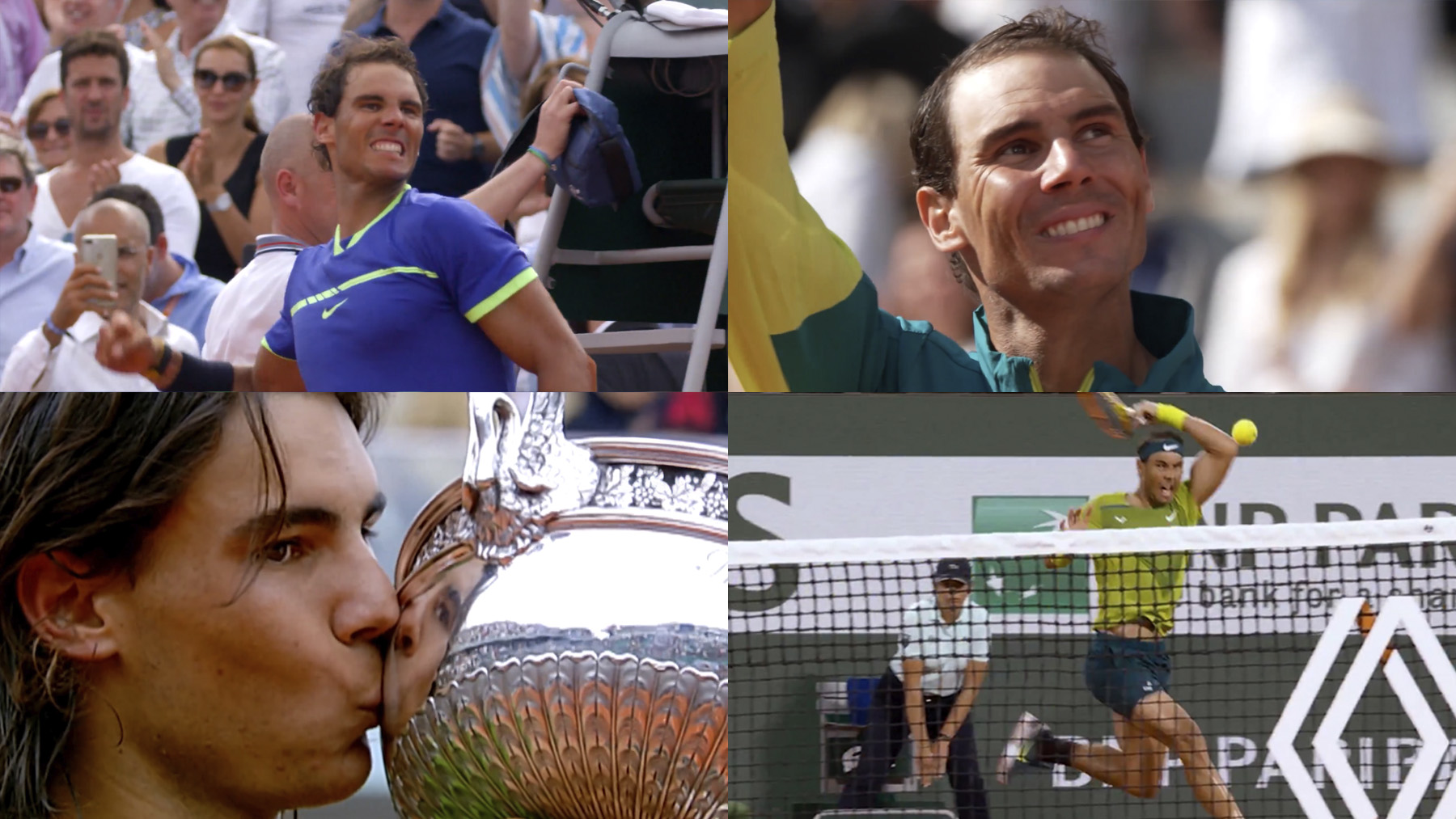 Rafa Nadal vivió un día muy especial en Roland Garros.