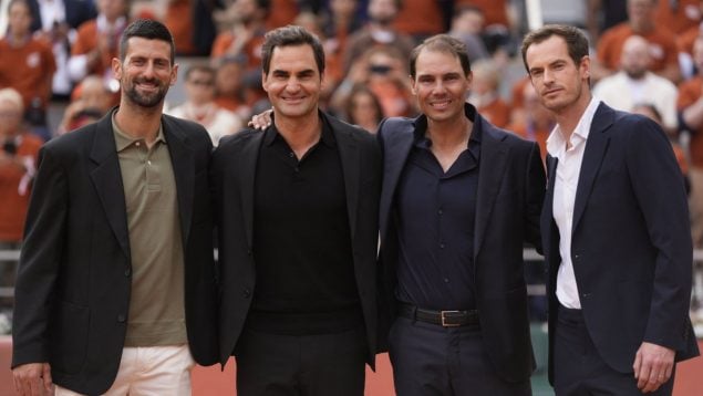 Rafa Nadal, Federer, Djokovic, Murray, Roland Garros, Big Four