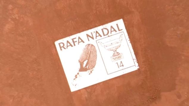 placa, Rafa Nadal, Roland Garros