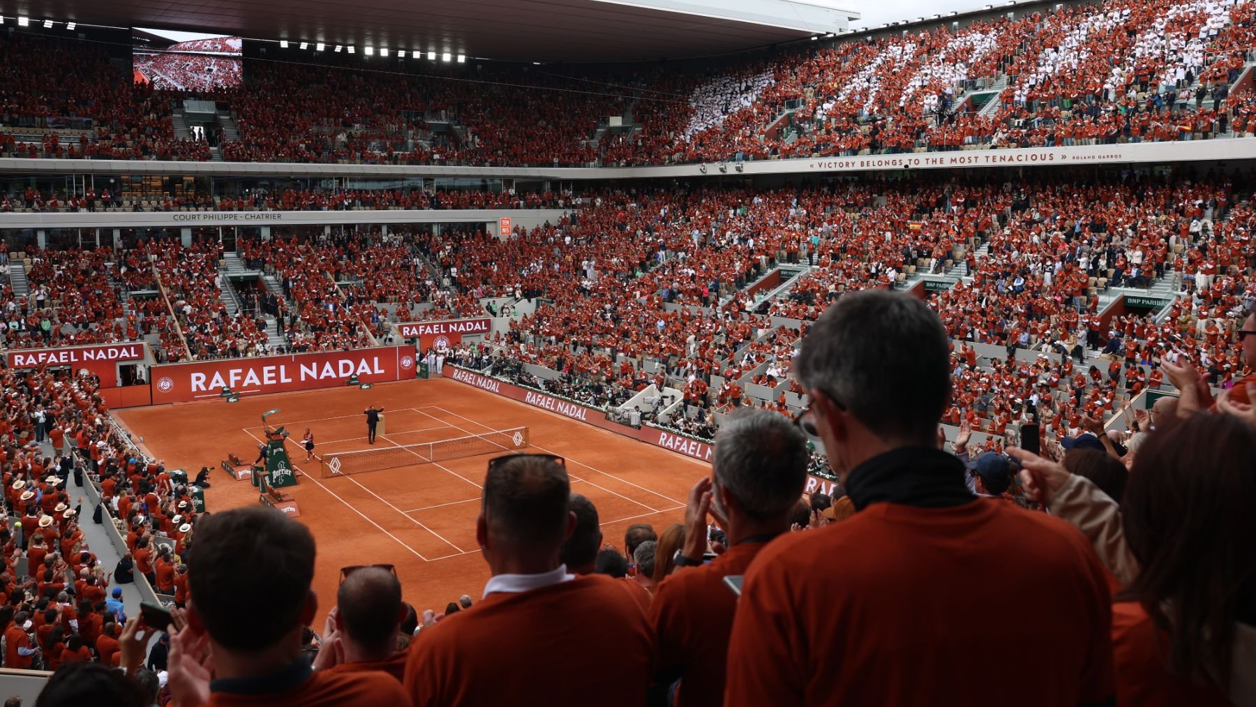 Roland Garros aplaude al unísono a Rafa Nadal. (Getty)