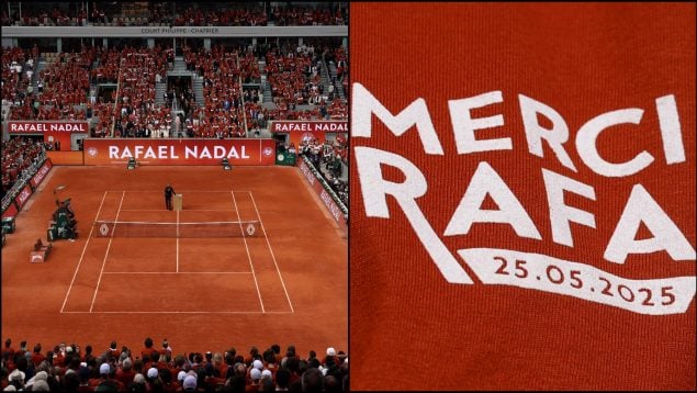 rafa nadal, homenaje, roland garros