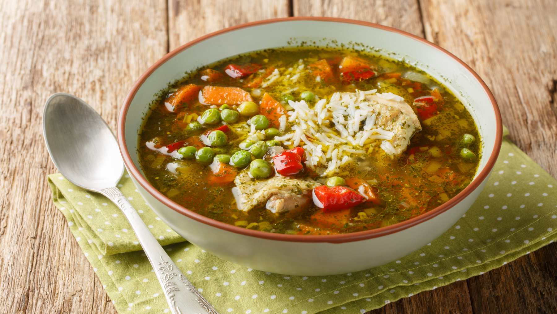 Receta de aguadito de pollo