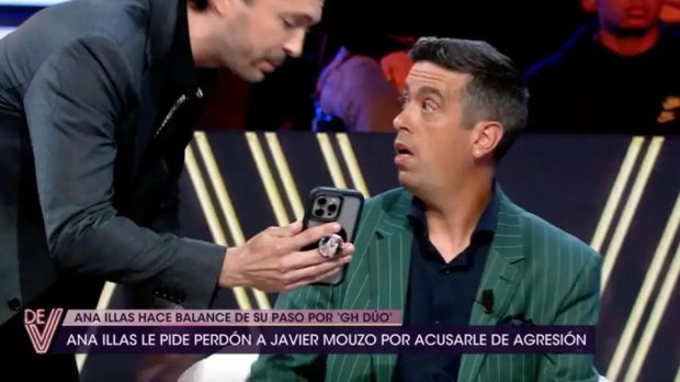 Ángel Cristo Jr. y Javier Mouzo en '¡De Viernes!' (Mediaset).