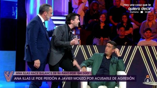 Ángel Cristo Jr. y Javier Mouzo en '¡De Viernes!' (Mediaset).