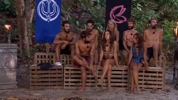 Anita Williams comunica a sus compañeros de Supervivientes 2025 que se hará una prueba de embarazo. (Mediaset)